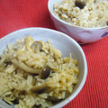 ひなパンダ's cooksnap of when they made 簡単♪　キノコ炊き込みご飯.