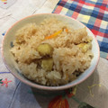 スローライフさん's cooksnap of when they made さつまいもと栗の中華風おこわ☆.
