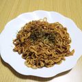 」りふ's cooksnap of when they made レンジでインスタント焼きそば(袋).
