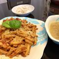 Jü．'s cooksnap of when they made ◇簡単に本格ペンネアラビアータ◇.