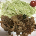 クックK77MBI☆'s cooksnap of when they made 簡単◎豚こまで生姜焼き.