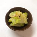 クックMLS2S3☆'s cooksnap of when they made 前菜に。ブロッコリーの茎のナムル.