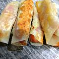 ユーロン's cooksnap of when they made 餃子の皮で＊おつまみウインナー.