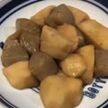 たけまる00's cooksnap of when they made 里芋とコンニャクの甘辛煮.