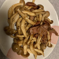 初心者モト's cooksnap of when they made しめじとベーコンのオイスターソース炒め.