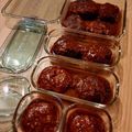 Kaikorokke's cooksnap of when they made トマト缶で煮込みハンバーグ.