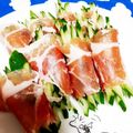 みれいく's cooksnap of when they made 巻くだけ！生ハムのキュウリ巻き巻き.