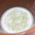 黄金の輝き亭's cooksnap of when they made 抹茶はいらない緑茶ラテ(緑茶ミルク)　.