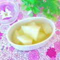 hikarin♪'s cooksnap of when they made 梨のみりんコンポート&ゼリー&カナッペ.