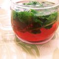 FaithAloha's cooksnap of when they made 季節を感じる フレッシュ ミントティー.