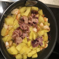 KAORU4649's cooksnap of when they made タコとじゃがいものアヒージョ.