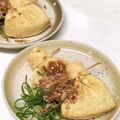 なななな♡MaMa's cooksnap of when they made 居酒屋メニュー！入れて焼くだけ油揚げ納豆.