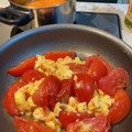 HippiHoppi's cooksnap of when they made 卵とトマトの中華炒め.
