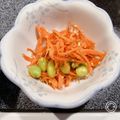hookempea's cooksnap of when they made にんじん・枝豆のきんぴら♪.