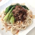 ぢんぴよ's cooksnap of when they made 汁なし深煎りごま担々うどん.