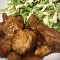海ちゃん大好き♡'s cooksnap of when they made 厚切り…豚の生姜焼き.
