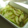 にゃんがす's cooksnap of when they made セロリの甘酢漬け.