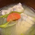 LONTLONT's cooksnap of when they made あら〜、ぶりのあら汁.