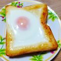 ＊なぁ＊'s cooksnap of when they made 簡単卵マヨトースト.