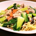 クリーピングタイム☆'s cooksnap of when they made きのことチンゲン菜のあんかけ焼きそば.