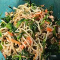 ひろ1143's cooksnap of when they made ほうれん草ともやしのツナ入りごま和え.
