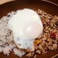 お豆天使's cooksnap of when they made 乾燥バジルでガパオライス ナンプラーなし.