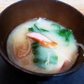 じぇりい's cooksnap of when they made 小松菜とウィンナーの味噌汁.