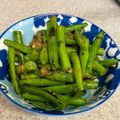 ウサ子0909's cooksnap of when they made インゲンの大葉味噌炒め.