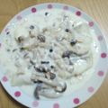 クックK2VSUU☆'s cooksnap of when they made 鱈のムニエルきのこクリームソース.