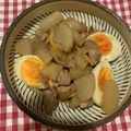 ちろとみ's cooksnap of when they made 鶏もも肉と大根と卵の柚子味噌煮込み.