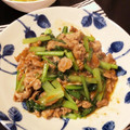 たろべちゃん's cooksnap of when they made 豚こま肉と小松菜のオイスター炒め.
