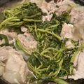 jiso37's cooksnap of when they made 豆腐とクレソンの豚しゃぶ鍋.