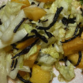 記念樹's cooksnap of when they made 簡単☆白菜と柿の塩昆布サラダ.