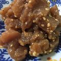 ずぼら伝説's cooksnap of when they made 簡単おつまみ☆マグロユッケ.