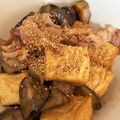 andyhope69's cooksnap of when they made お茄子と厚揚げと豚肉のこってり炒め.