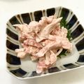 chou*'s cooksnap of when they made ササミの梅マヨ和え.