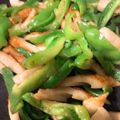 HANa☆K's cooksnap of when they made ピーマン・竹輪のカレー粉炒め♪.