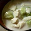 maruru-nn's cooksnap of when they made ☆簡単☆お豆腐とレタスの中華風クリーム煮.