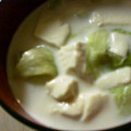 maruru-nn's cooksnap of when they made ☆簡単☆お豆腐とレタスの中華風クリーム煮.