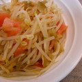 くまんぼう's cooksnap of when they made もやしとトマトとザーサイのナムル.