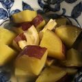 ちよこれいと♡'s cooksnap of when they made さつま芋のレモン煮.