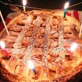 ここねねママ's cooksnap of when they made 簡単！スイートポテトアップルパイ♡.