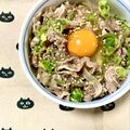 ふたごゆき's cooksnap of when they made 吉野家系！だしが利いてる♪豚丼.