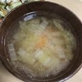 リラシャン's cooksnap of when they made 白菜とツナのお味噌汁.