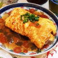 ☆ｷｬｻﾘﾝ☆'s cooksnap of when they made 肉じゃがの残りで♪ 和風あんかけオムレツ.