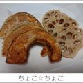 ちょこ☆ちょこ's cooksnap of when they made かぼちゃの天ぷら.