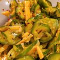 kyo14's cooksnap of when they made ジャバラ胡瓜とやわらぎメンマ簡単つまみ.