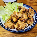 ねっちゃんっ's cooksnap of when they made 簡単とりから にんにくたっぷり からあげ.