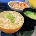 ふるや。's cooksnap of when they made 鯛めし.