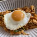 肉は全部好き's cooksnap of when they made フライパンでおこげ♡石焼き風ビビンバ.
